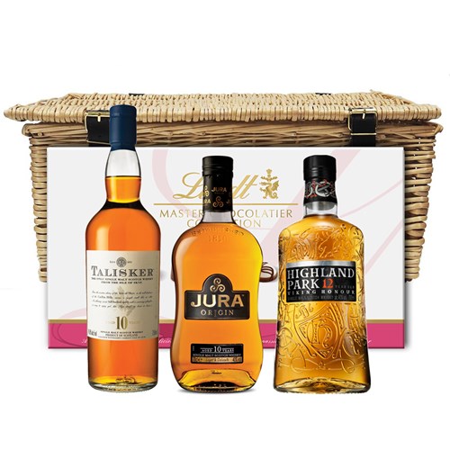 Maritime Whisky Family Hamper and Chocolates - 5 Stars